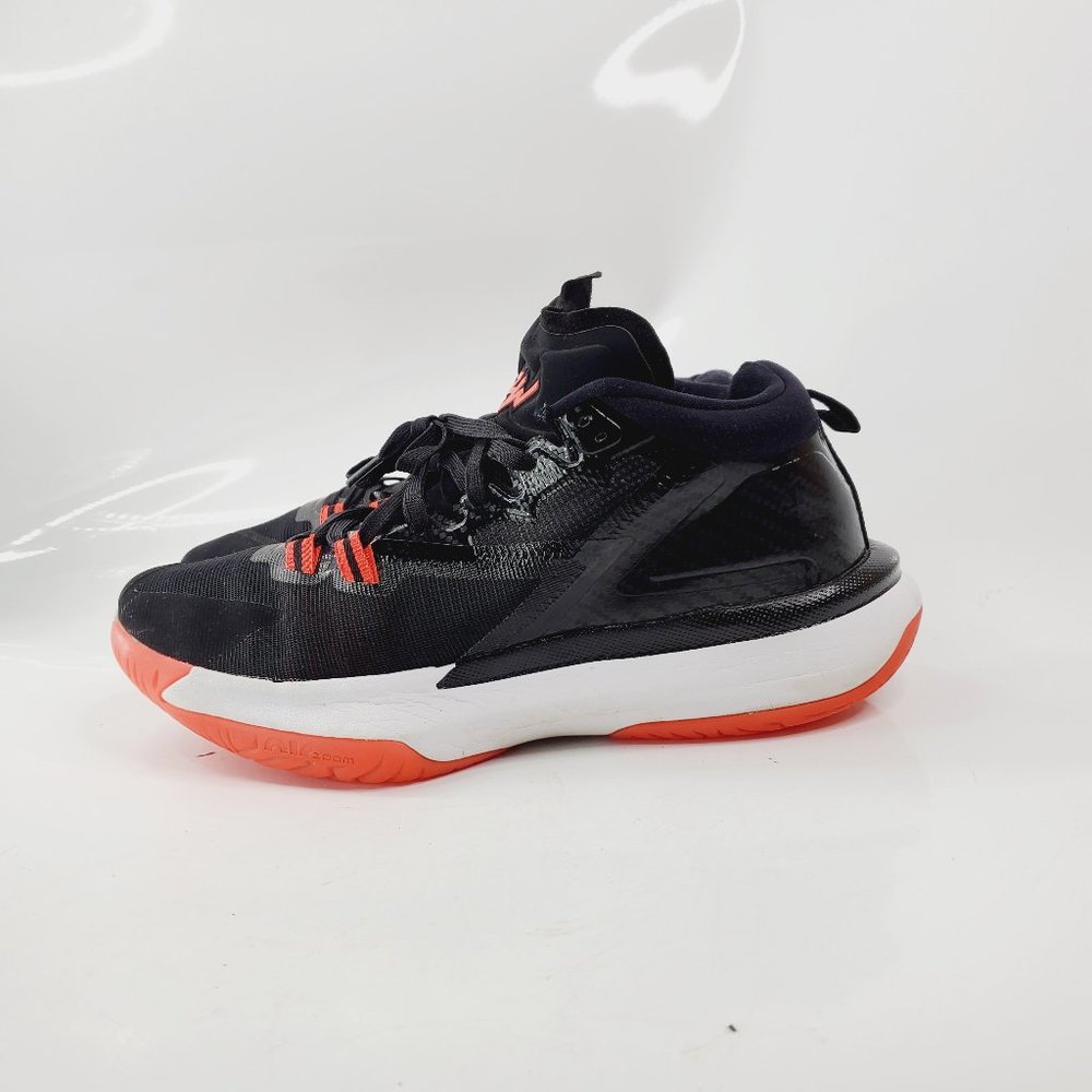 Jordan Zion 1 Men's Black White Red DA3130-006 Lace Up Low Top Sneaker Shoes 12